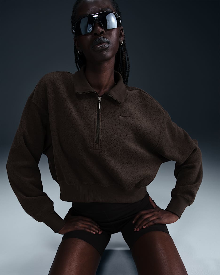 Nike Sportswear Phoenix Plush Women's Oversized 1/4-Zip